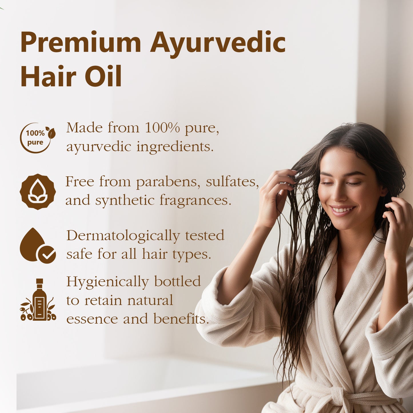 Nivah Premium Ayurvedic hair oil